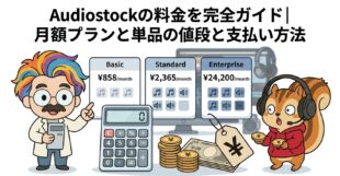Audiostockの料金を完全ガイド月額プランと単品の値段と支払い方法