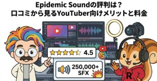 Epidemic Soundの評判は？口コミから見るYouTuber向けメリットと料金