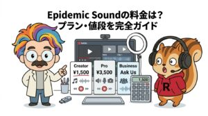 Epidemic Soundの料金は？プラン・値段を完全ガイド