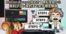 Motion Arrayの始め方無料登録から有料プラン契約まで全手順を解説