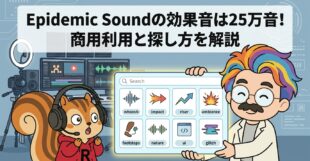 Epidemic Soundの効果音は25万音！商用利用と探し方を解説