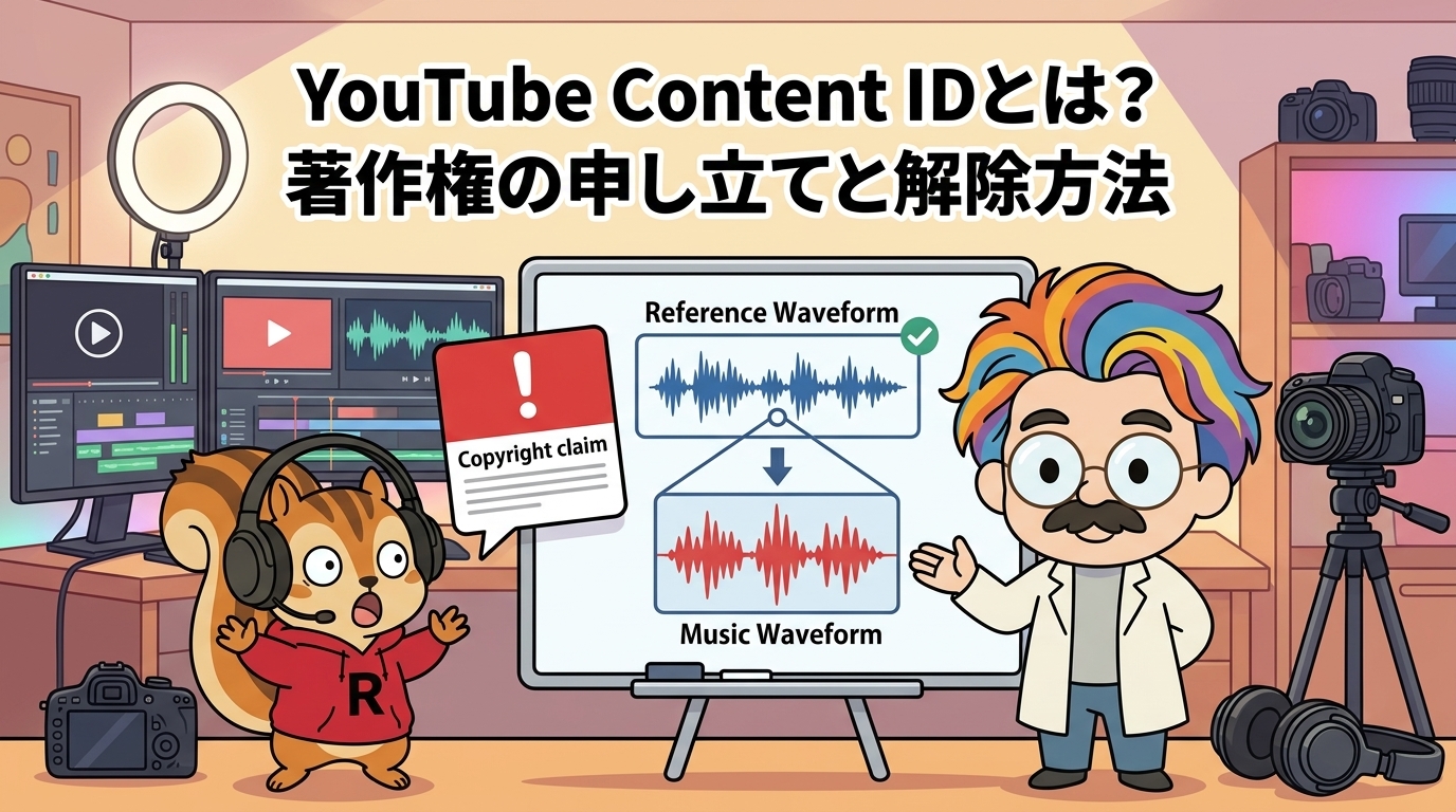 YouTube Content IDとは？著作権の申し立てと解除方法