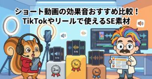 ショート動画の効果音おすすめ比較！TikTokやリールで使えるSE素材
